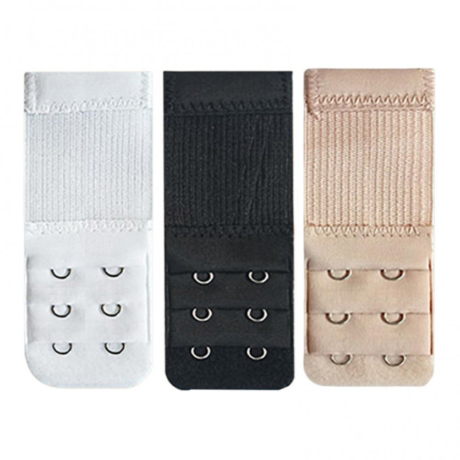 Women's Bra Extender 2 Hook/3 Hook/4 Hook/5 Hook Soft Stretchy Bra Strap Extender Elastic Extension Strap