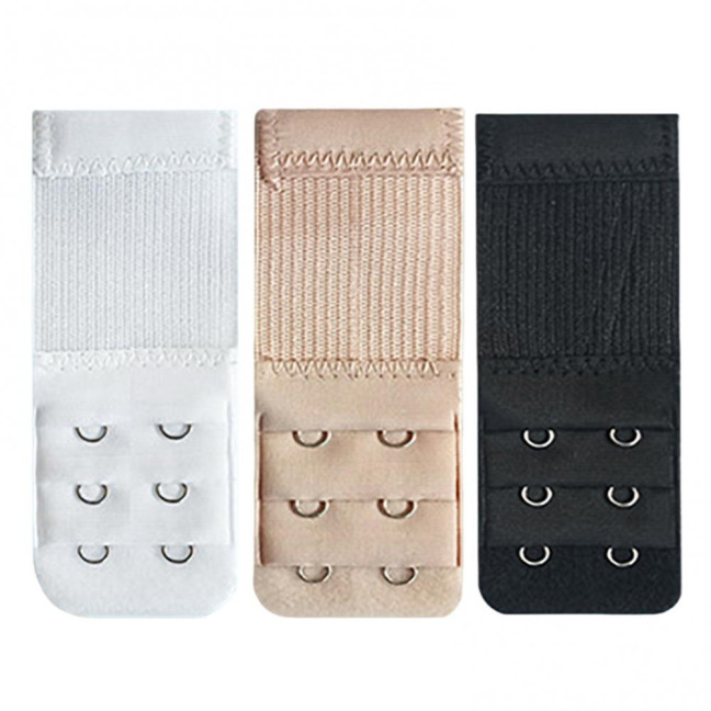 Women's Bra Extender 2 Hook/3 Hook/4 Hook/5 Hook Soft Stretchy Bra Strap Extender Elastic Extension Strap