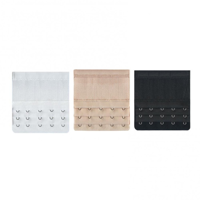 Women's Bra Extender 2 Hook/3 Hook/4 Hook/5 Hook Soft Stretchy Bra Strap Extender Elastic Extension Strap