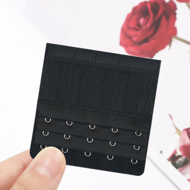 Women's Bra Extender 2 Hook/3 Hook/4 Hook/5 Hook Soft Stretchy Bra Strap Extender Elastic Extension Strap