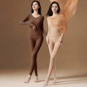 Thermal Underwear Set for Women Long Johns Base Layer Set Long Sleeve Shirt And Leggings for Winter Cold Weather