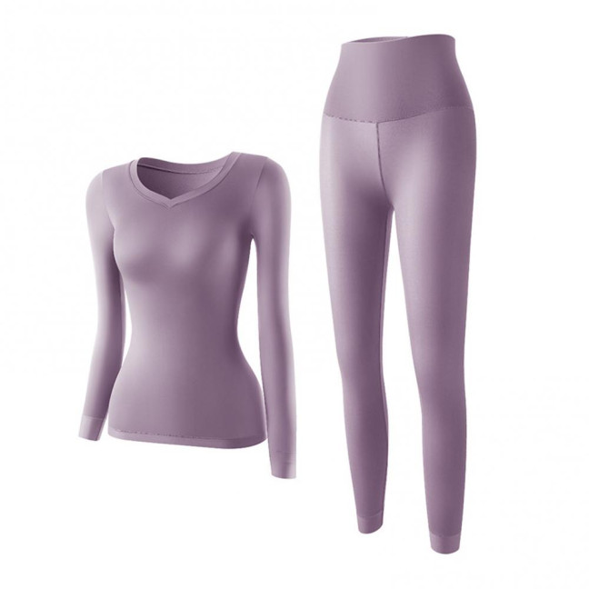 Thermal Underwear Set for Women Long Johns Base Layer Set Long Sleeve Shirt And Leggings for Winter Cold Weather Thermal Underwear Set for Women Long Johns Base Layer Set Long Sleeve Shirt And Leggings for Winter Cold Weather