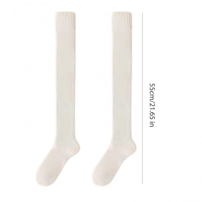 Women's Socks Winter Warm Long Stockings Thick Thermal Elastic Stockings Breathable Thicken Casual Knee High Socks for Daily Wear And Matching