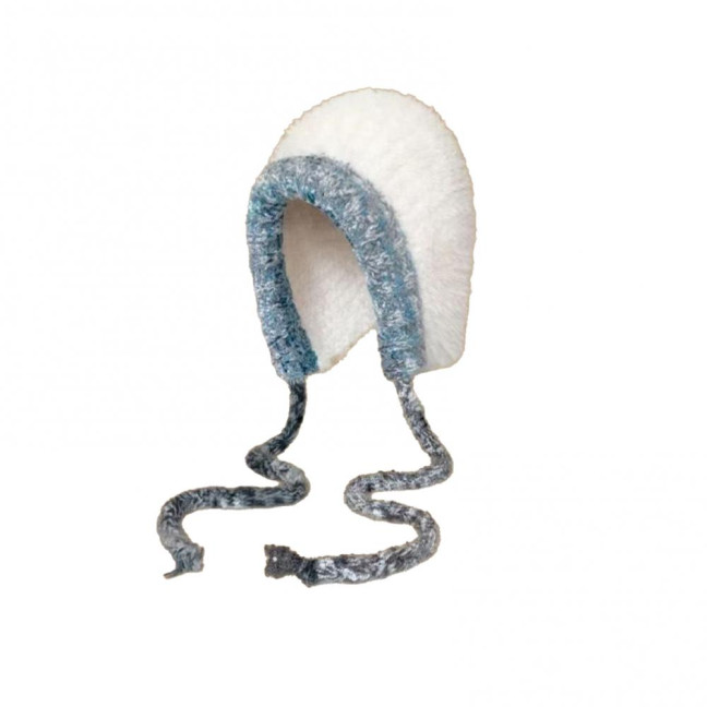 Women Hat Patchwork Color Elastic Design Knitted Winter Hat Ear Protection Thickened Warm Windproof Hat Outdoor Activities Accessory