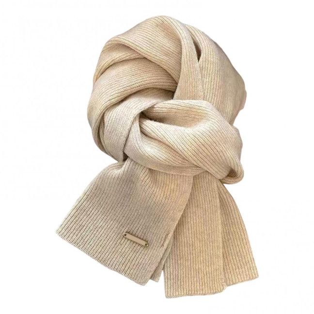 Women Scarf Solid Color Thickened Windproof Warm Versatile Scarf Daily Winter Outdoor Cycling Long Scarf Women Scarf Solid Color Thickened Windproof Warm Versatile Scarf Daily Winter Outdoor Cycling Long Scarf