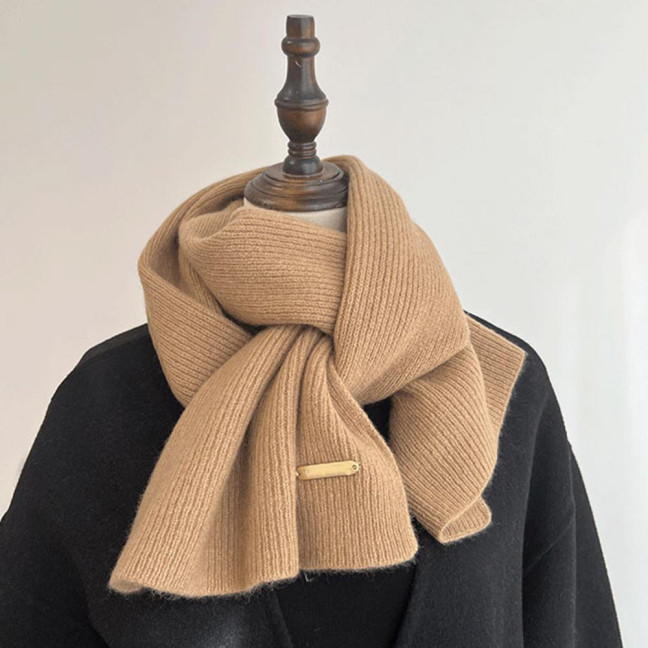Women Scarf Solid Color Thickened Windproof Warm Versatile Scarf Daily Winter Outdoor Cycling Long Scarf Women Scarf Solid Color Thickened Windproof Warm Versatile Scarf Daily Winter Outdoor Cycling Long Scarf