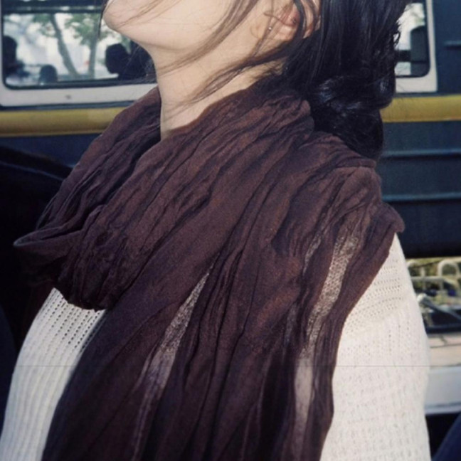 Women Scarf Retro Pleated Design Thin Scarf Soft Flax Shawl Scarf Daily Wear Outdoor Activities Versatile Accessory Women Scarf Retro Pleated Design Thin Scarf Soft Flax Shawl Scarf Daily Wear Outdoor Activities Versatile Accessory