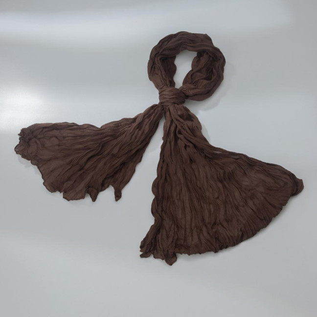 Women Scarf Retro Pleated Design Thin Scarf Soft Flax Shawl Scarf Daily Wear Outdoor Activities Versatile Accessory Women Scarf Retro Pleated Design Thin Scarf Soft Flax Shawl Scarf Daily Wear Outdoor Activities Versatile Accessory