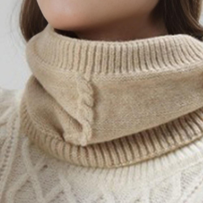 3Pcs/Set Women Hat Scarf Gloves Set Solid Color Design Twist Texture Thickened Warm Plush Lining Hat Scarf Gloves Winter Accessories