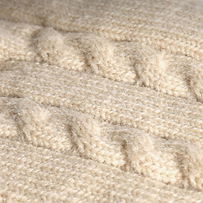 Women Winter Knitted Gloves Thick Fleece Lined Warm Gloves Solid Color Touch Screen Gloves for Driving Golfing Fishing Hiking