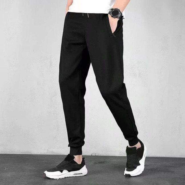 Men Thick Jogger Pants Fleece Lined Casual Sports Trousers Warm Loose Sweatpants with Zippered Pockets for Winter Daily Outings Street Men Thick Jogger Pants Fleece Lined Casual Sports Trousers Warm Loose Sweatpants with Zippered Pockets for Winter Daily Outings Street