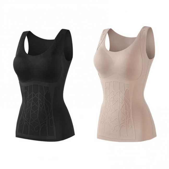 Women Sleeveless Thermal Tank Top Fleece Lined Warm Undershirts Padded Camisole Base Layer for Cold Weather