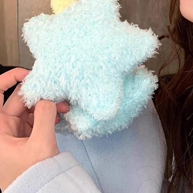 Star Earmuffs Thickened Plush Texture Ear Warmers Cold Weather Ear Protection Earmuffs Winter Accessories