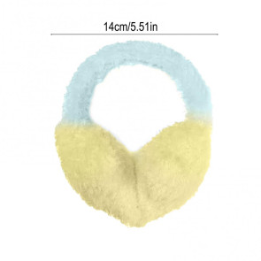 Star Earmuffs Thickened Plush Texture Ear Warmers Cold Weather Ear Protection Earmuffs Winter Accessories