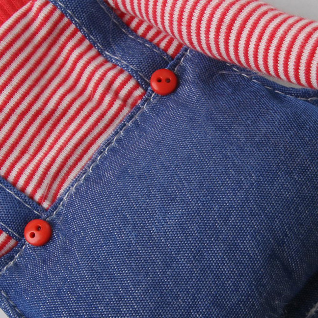 Parrot Clothes Birds Fun Cosplay Outfit Striped Romper with Arm for Parakeet Cockatiel Daily Wear Costume Parties Dress-up