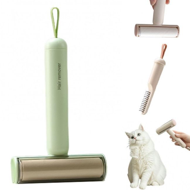 3-In-1 Multi-functional Pet Grooming Brush Dog Cat Hair Remover Roller Hair Detangling Comb Deshedding Dematting Tools Pet Supplies 3-In-1 Multi-functional Pet Grooming Brush Dog Cat Hair Remover Roller Hair Detangling Comb Deshedding Dematting Tools Pet Supplies