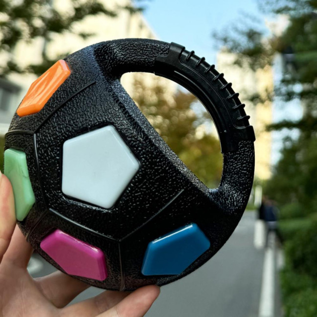 2Pcs Dog Toy Ball Kettlebell Design Rubber Squeaky Ball with Handle Interactive Toss And Fetch Toy for Medium Large Breeds Dogs Play Exercise 2Pcs Dog Toy Ball Kettlebell Design Rubber Squeaky Ball with Handle Interactive Toss And Fetch Toy for Medium Large Breeds Dogs Play Exercise