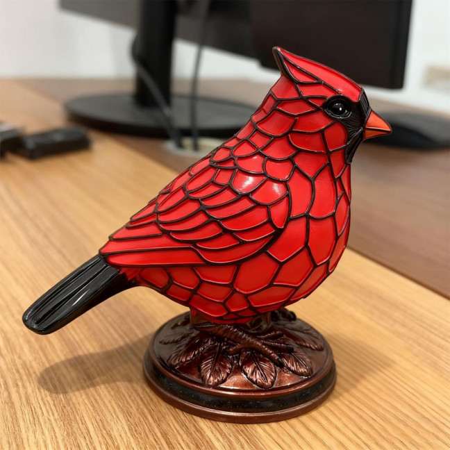 Cardinals Table Lamp Resin Red Bird Night Light for Bedside Living Room Christmas Decor Warm Glow Art Piece for Home Decoration Cardinals Table Lamp Resin Red Bird Night Light for Bedside Living Room Christmas Decor Warm Glow Art Piece for Home Decoration