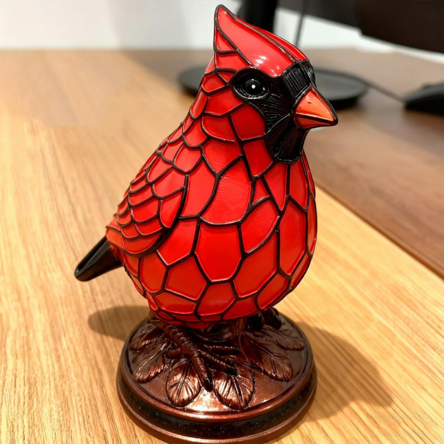 Cardinals Table Lamp Resin Red Bird Night Light for Bedside Living Room Christmas Decor Warm Glow Art Piece for Home Decoration Cardinals Table Lamp Resin Red Bird Night Light for Bedside Living Room Christmas Decor Warm Glow Art Piece for Home Decoration