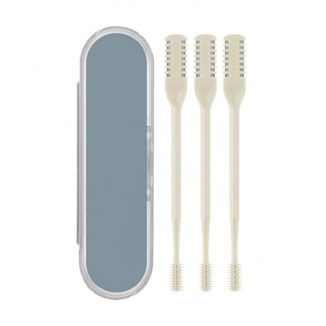 1/2/3/5/12/24Pcs Double-Head Nose Hair Trimmer Sharp Blade 360 Degree Rotating Nasal Hair Cutter Remover Men Women Manual Nose Hair Trimming Tools 