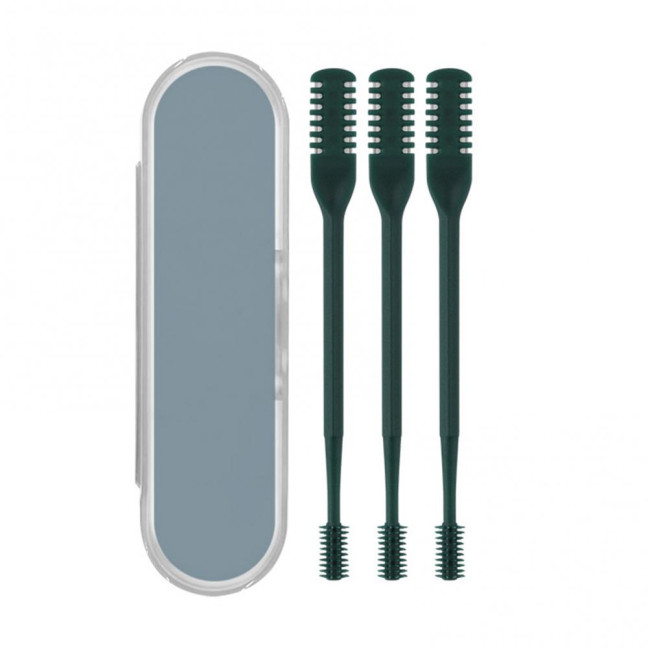 1/2/3/5/12/24Pcs Double-Head Nose Hair Trimmer Sharp Blade 360 Degree Rotating Nasal Hair Cutter Remover Men Women Manual Nose Hair Trimming Tools 