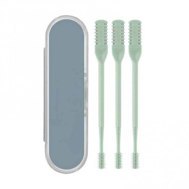 1/2/3/5/12/24Pcs Double-Head Nose Hair Trimmer Sharp Blade 360 Degree Rotating Nasal Hair Cutter Remover Men Women Manual Nose Hair Trimming Tools 