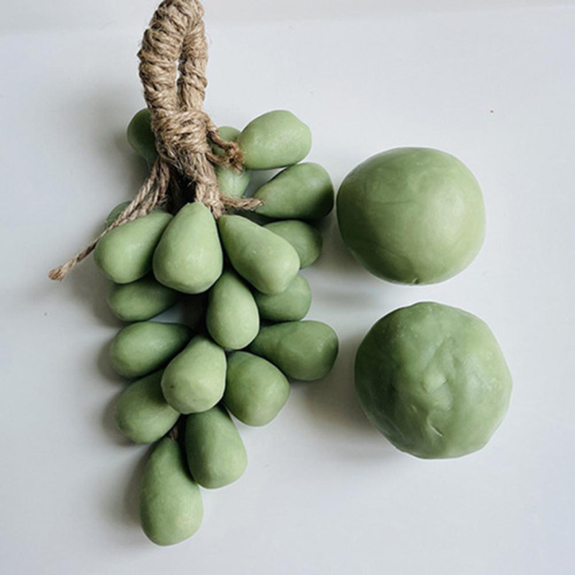 Grape Cluster Handmade Soap 250g Scented Cold-Process Soap for Face Body Realistic Moisturizing Soap Gift for All Skin Types 