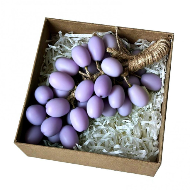 Grape Cluster Handmade Soap 250g Scented Cold-Process Soap for Face Body Realistic Moisturizing Soap Gift for All Skin Types 