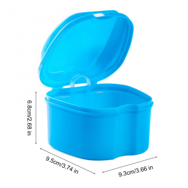 Dentures Case Portable Soaking Denture Bath Box with Strainer Basket Invisible Brace Retainer Mouth Guard Dental Aligner Container Holder Dentures Case Portable Soaking Denture Bath Box with Strainer Basket Invisible Brace Retainer Mouth Guard Dental Aligner Container Holder