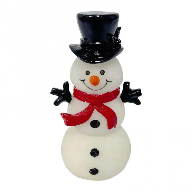 LED Snowman Night Light USB Powered Color Changing Soft Glowing Light Transparent Plastic Christmas Decoration LED Snowman Night Light USB Powered Color Changing Soft Glowing Light Transparent Plastic Christmas Decoration