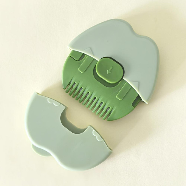 1/3Pcs Toddlers Hair Split End Trimmer Fruit Shape Boys Girls Mini Dual-sided Comb Rounded Edges Portable Gentle Hair Cutting Styling Tools 