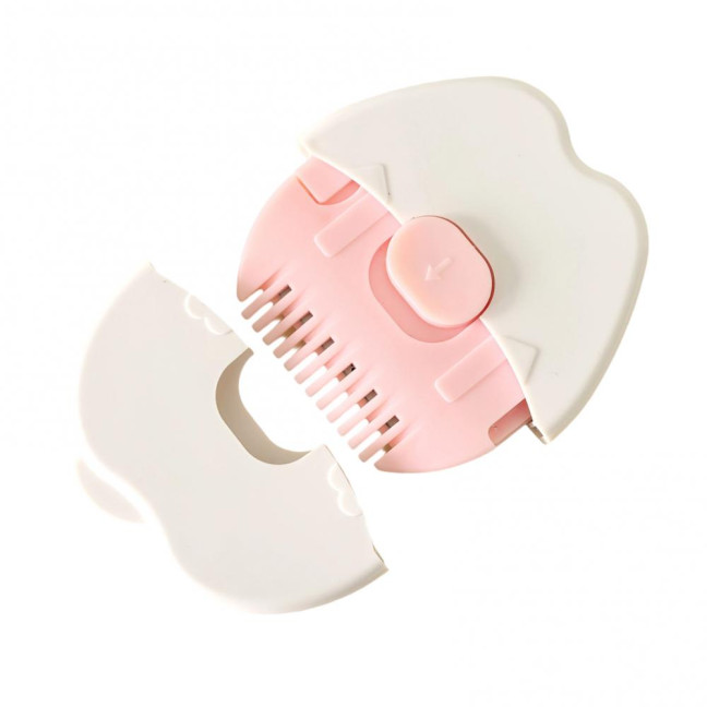 1/3Pcs Toddlers Hair Split End Trimmer Fruit Shape Boys Girls Mini Dual-sided Comb Rounded Edges Portable Gentle Hair Cutting Styling Tools 