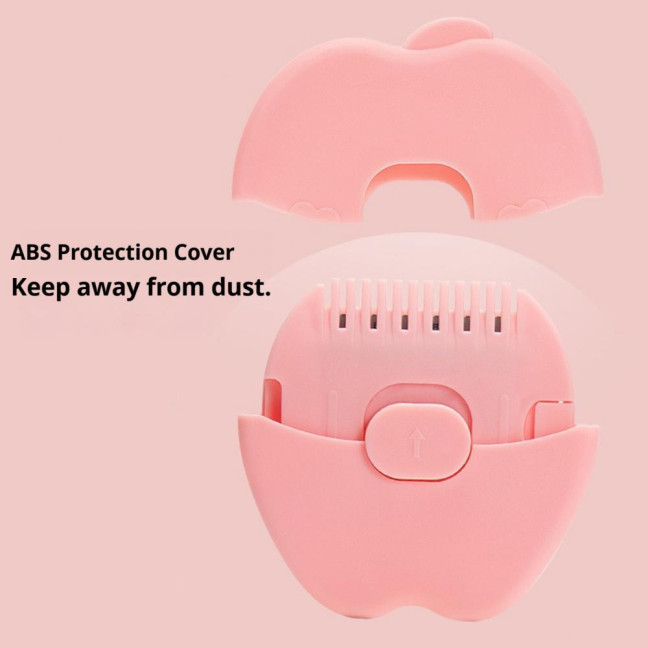 1/3Pcs Toddlers Hair Split End Trimmer Fruit Shape Boys Girls Mini Dual-sided Comb Rounded Edges Portable Gentle Hair Cutting Styling Tools 