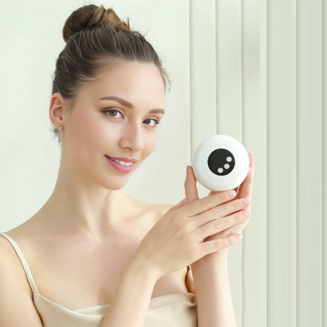 Electric Nail Trimmer Automatic Kids Adults Seniors Nail Clipper with LED Light Baby Manicure Grinding File Fingernail Cutter Polisher 