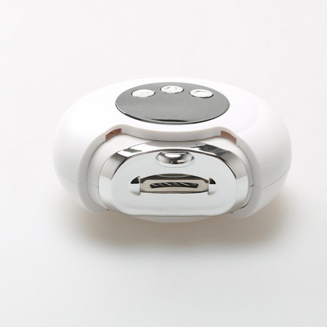 Electric Nail Trimmer Automatic Kids Adults Seniors Nail Clipper with LED Light Baby Manicure Grinding File Fingernail Cutter Polisher 