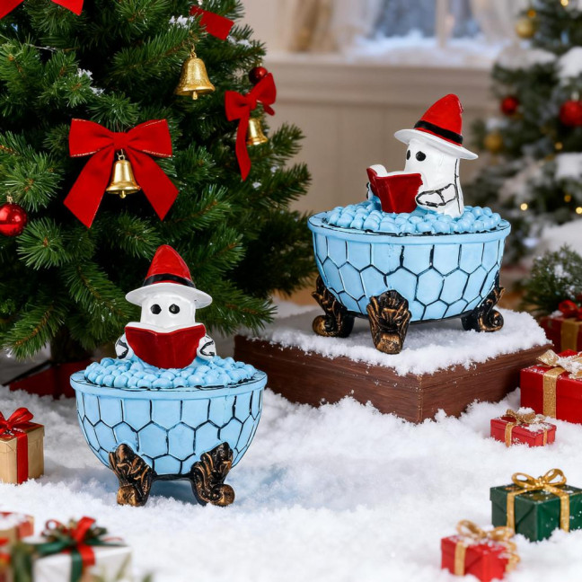 Ghost Bubble Bath Lamp USB Powered Cute Ghost Night Light Halloween Ghost Nightlight Bedroom Christmas Party Decor Ghost Bubble Bath Lamp USB Powered Cute Ghost Night Light Halloween Ghost Nightlight Bedroom Christmas Party Decor