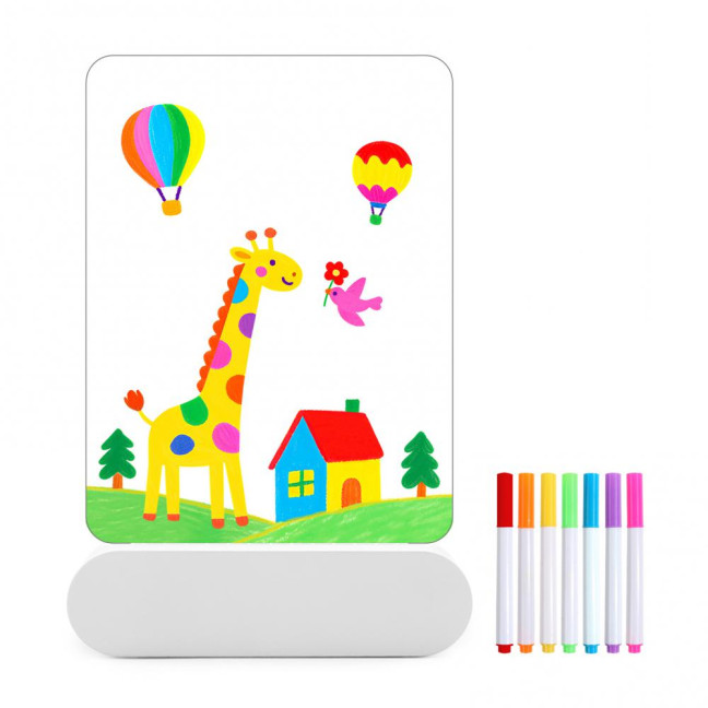Kids LED Note Board Glow-in-the-Dark Doodle Board with Colorful Lights Reusable Writing Tablet Night Light for Home Decor Kids LED Note Board Glow-in-the-Dark Doodle Board with Colorful Lights Reusable Writing Tablet Night Light for Home Decor