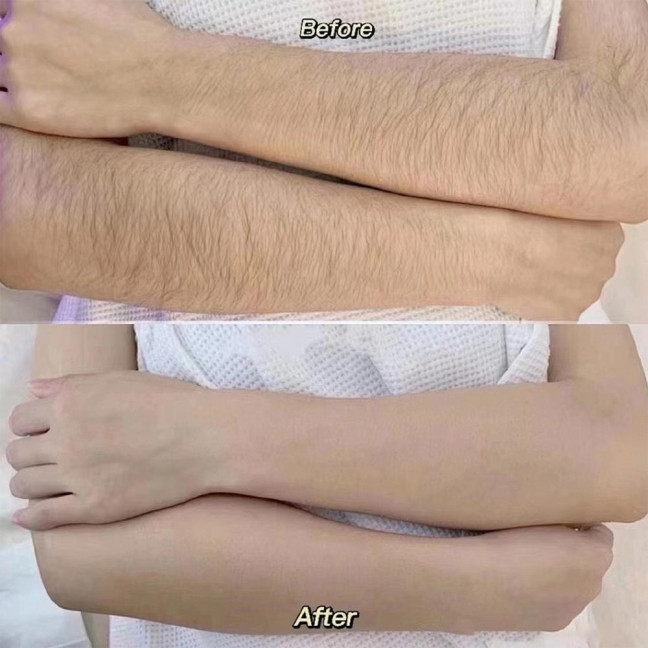 60ML Men Hair Removal Cream Natural Aloe Vera Quick Gentle Fast Acting Moisturizing Full Body Arm Leg Underarms Facial Hair Remover Depilatory Cream