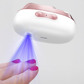 Smart Nail Clipper with LED Light USB Rechargeable Portable Electric Nail Grinder Ergonomic Design Automatic Nail Clipper 