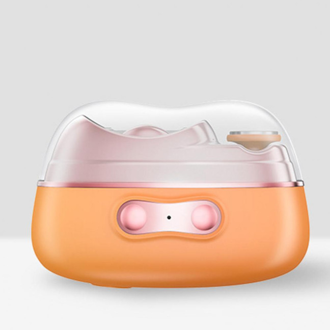 Smart Nail Clipper with LED Light USB Rechargeable Portable Electric Nail Grinder Ergonomic Design Automatic Nail Clipper 