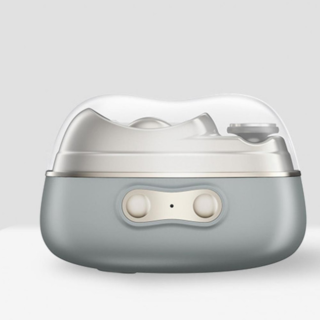 Smart Nail Clipper with LED Light USB Rechargeable Portable Electric Nail Grinder Ergonomic Design Automatic Nail Clipper 