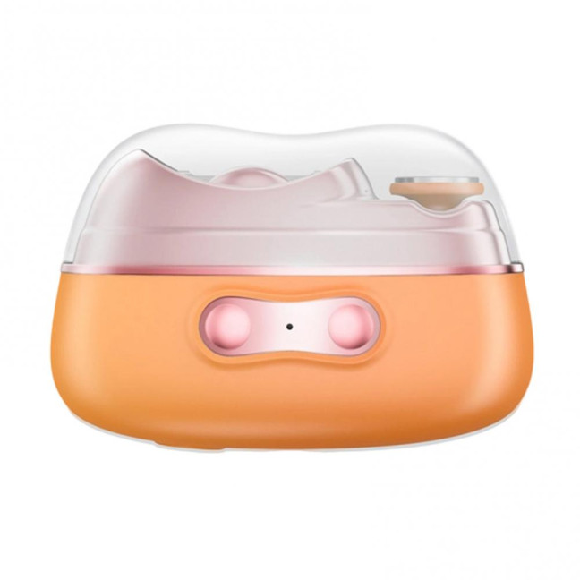 Smart Nail Clipper with LED Light USB Rechargeable Portable Electric Nail Grinder Ergonomic Design Automatic Nail Clipper 