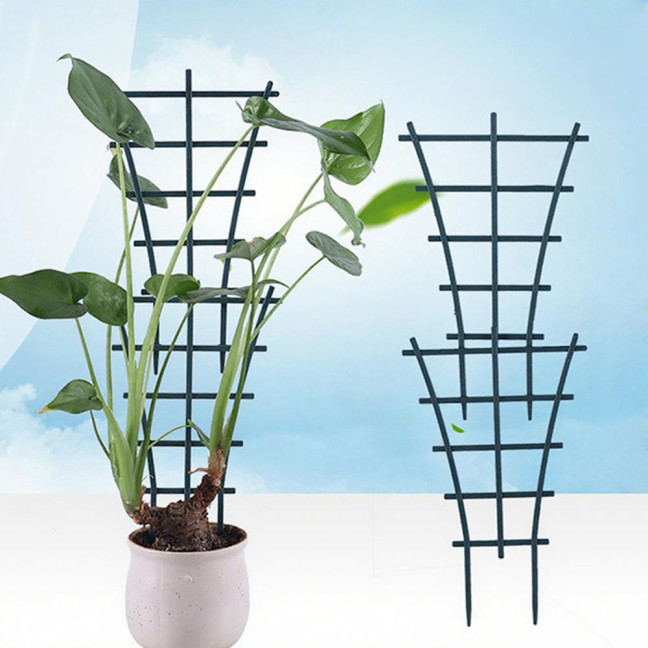 Plant Climbing Frame Stackable Support Trellis Planter Insert Houseplant Trellis for Potted Ivy Roses Cucumbers Home Indoor Outdoor Gardening