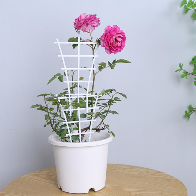 Plant Climbing Frame Stackable Support Trellis Planter Insert Houseplant Trellis for Potted Ivy Roses Cucumbers Home Indoor Outdoor Gardening
