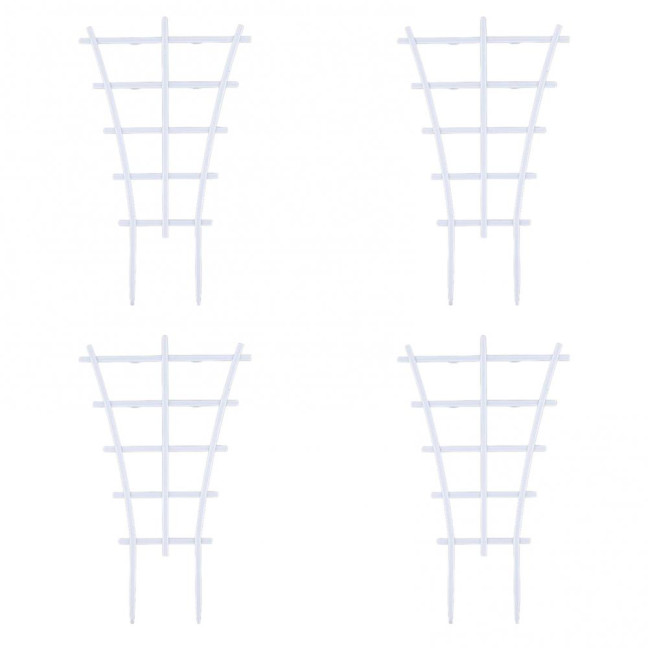 Plant Climbing Frame Stackable Support Trellis Planter Insert Houseplant Trellis for Potted Ivy Roses Cucumbers Home Indoor Outdoor Gardening