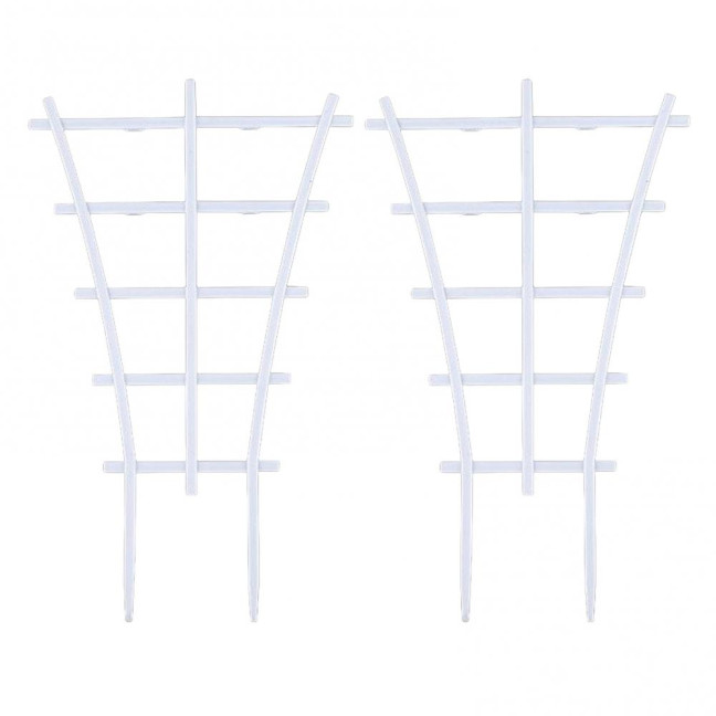 Plant Climbing Frame Stackable Support Trellis Planter Insert Houseplant Trellis for Potted Ivy Roses Cucumbers Home Indoor Outdoor Gardening