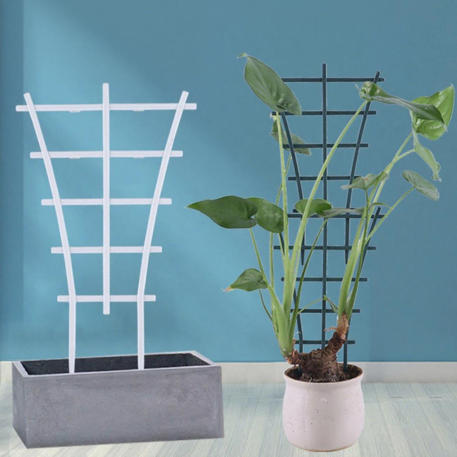 Plant Climbing Frame Stackable Support Trellis Planter Insert Houseplant Trellis for Potted Ivy Roses Cucumbers Home Indoor Outdoor Gardening