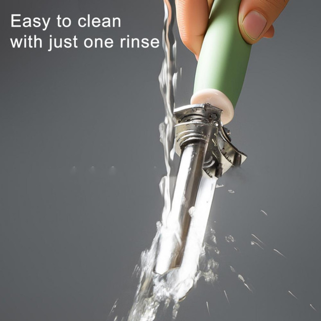 Fruit And Vegetable Core Remover Stainless Steel Kernel Extractor Quick Seeds Removal Tool for Pears Bell Peppers 