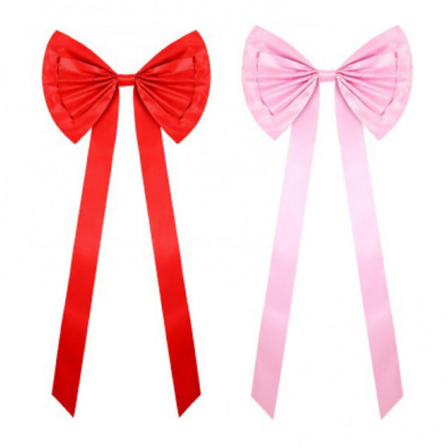 Extra Large Christmas Tree Topper Bows 70.9