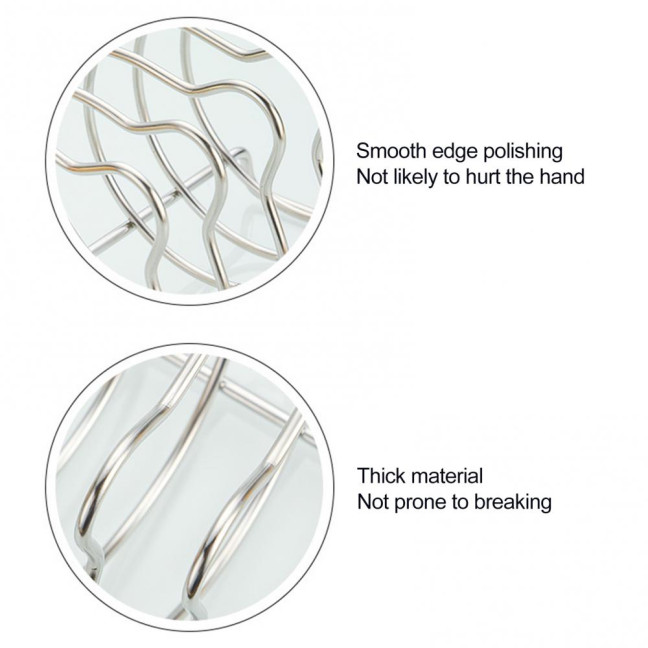 Bear-Shaped Toast Rack Stainless Steel 6-Slice Bread Holder for Air Fryer Oven Steamer Cute Even Heating Kitchen Accessories Bear-Shaped Toast Rack Stainless Steel 6-Slice Bread Holder for Air Fryer Oven Steamer Cute Even Heating Kitchen Accessories